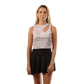 Camiseta De Tirantes Ribbed Top Gris