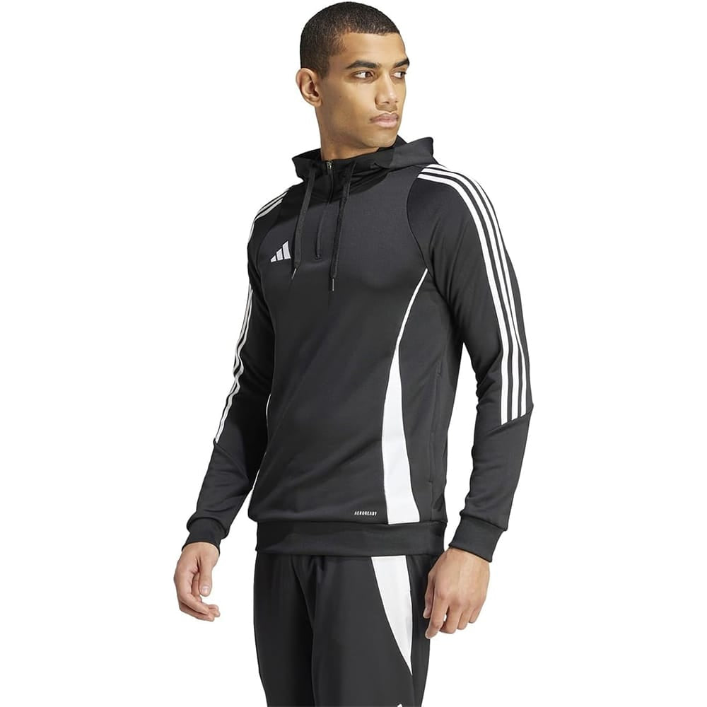 Sudadera Adidas Tiro24 Negro/Blanco