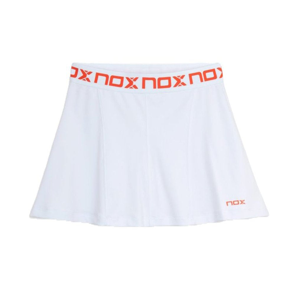 Falda Nox Team Blanco/Rojo 2026