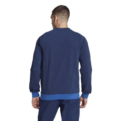 Sudadera Adidas Tiro23 C Co Cre Azul Oscuro