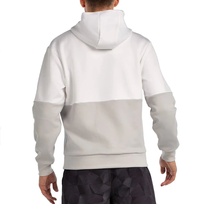 Sudadera Bullpadel Boyal Blanco 2025