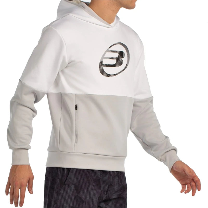 Sudadera Bullpadel Boyal Blanco 2025