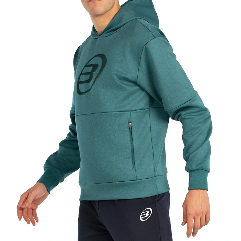 Sudadera Bullpadel Boyal Verde Oscuro Vigore 2025