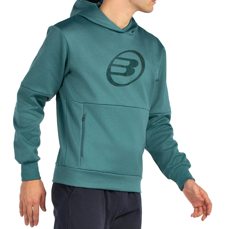 Sudadera Bullpadel Boyal Verde Oscuro Vigore 2025