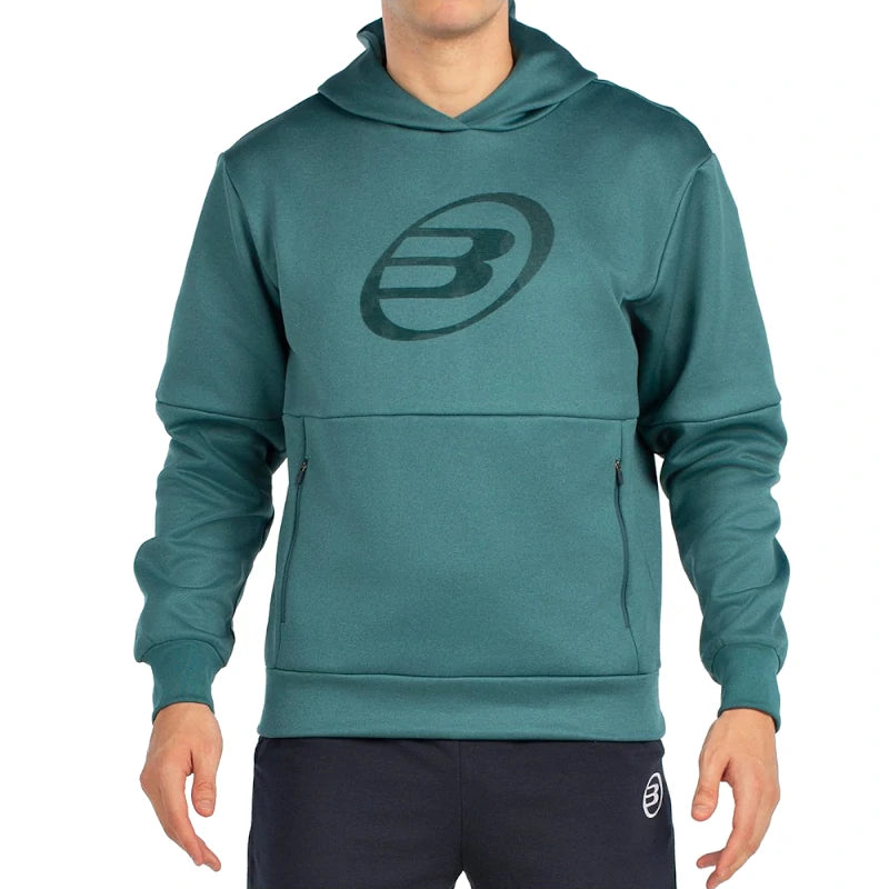 Sudadera Bullpadel Boyal Verde Oscuro Vigore 2025