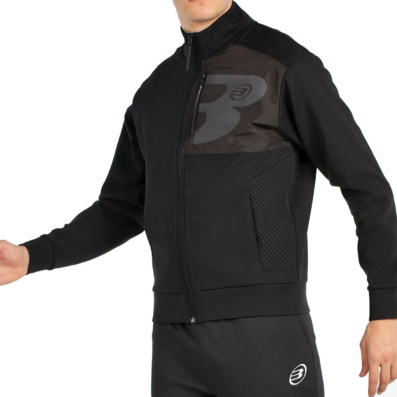 Sudadera Bullpadel Breen Negro