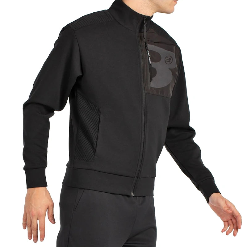 Sudadera Bullpadel Breen Negro