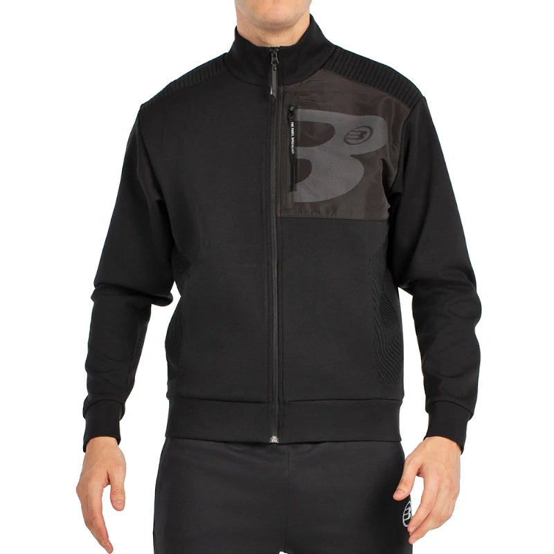 Sudadera Bullpadel Breen Negro