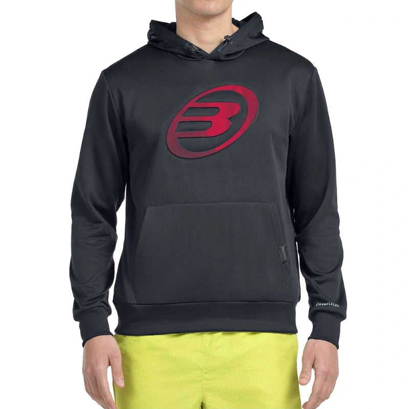 Sudadera Bullpadel Gomese Negro 2025