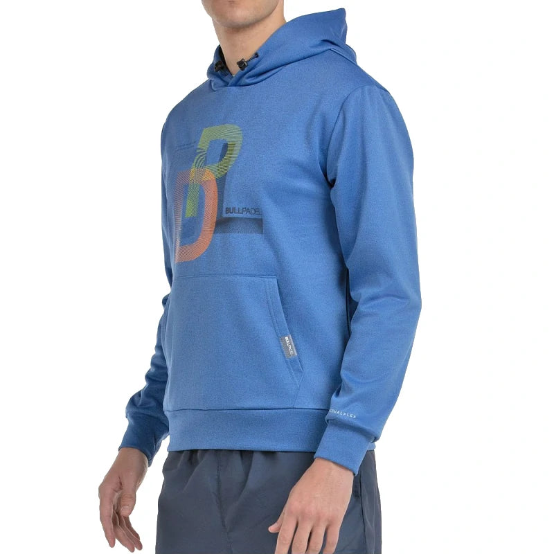 Sudadera Bullpadel Gondo Azul Atomico Vigore 2025