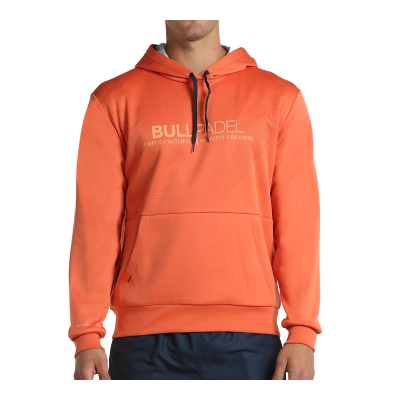 Sudadera Bullpadel Grelo Naranja Calabaza 2024