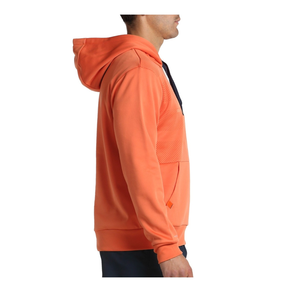 Sudadera Bullpadel Grelo Naranja Calabaza 2024