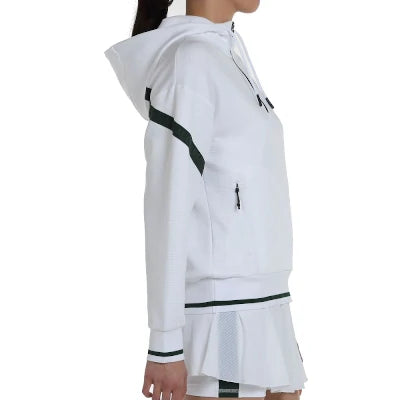 Sudadera Bullpadel Lesa Blanco