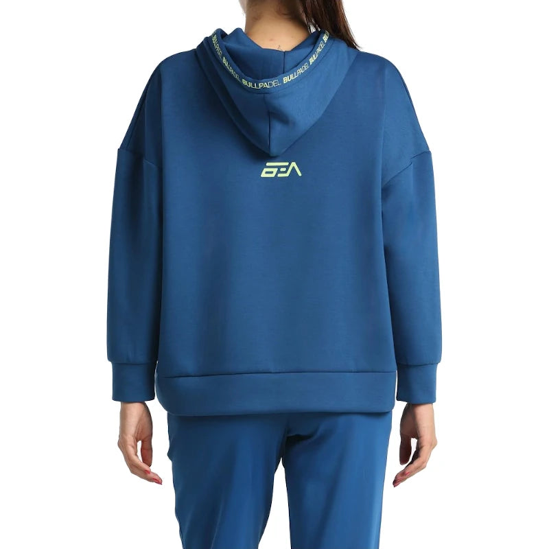 Sudadera Bullpadel Naron BG Azul Oscuro