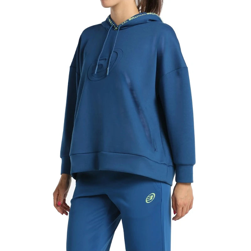 Sudadera Bullpadel Naron BG Azul Oscuro