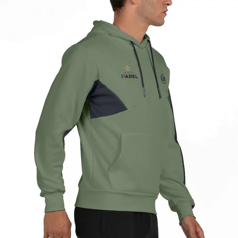 Sudadera Bullpadel Palmiro Kaki 2026