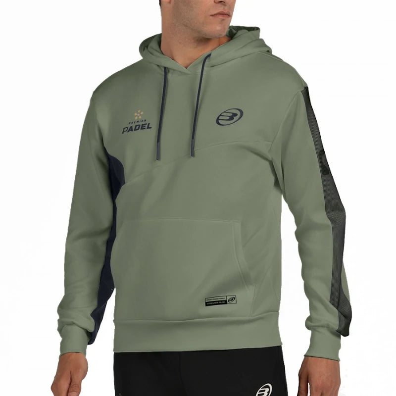 Sudadera Bullpadel Palmiro Kaki 2026