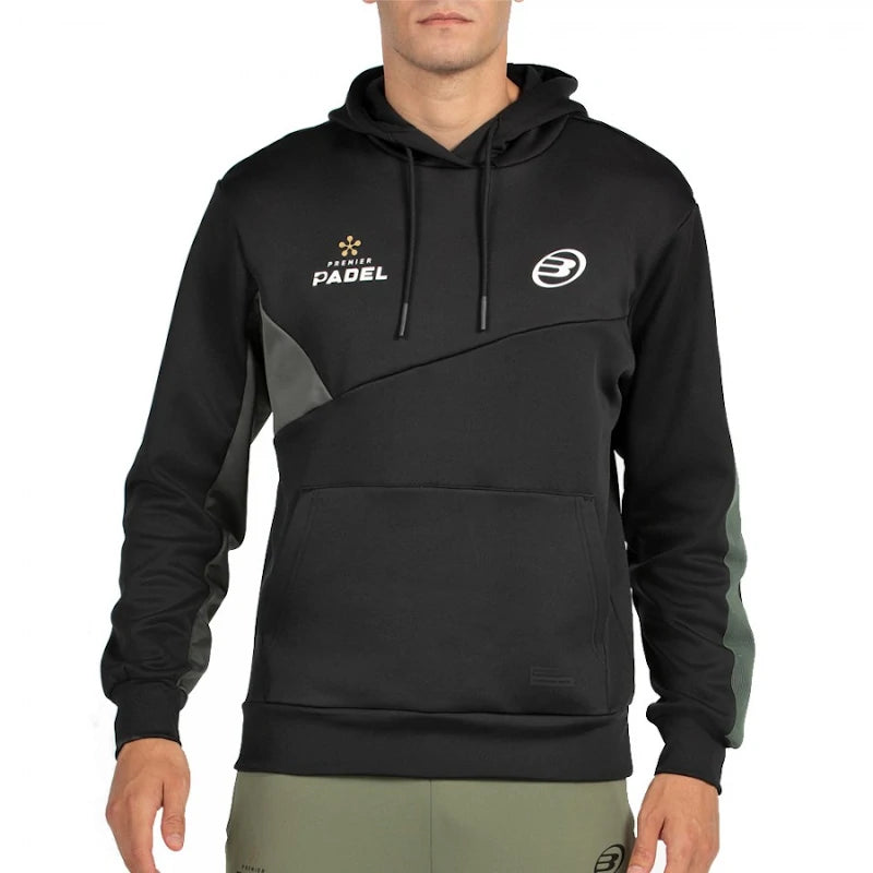 Sudadera Bullpadel Palmiro Negro 2026