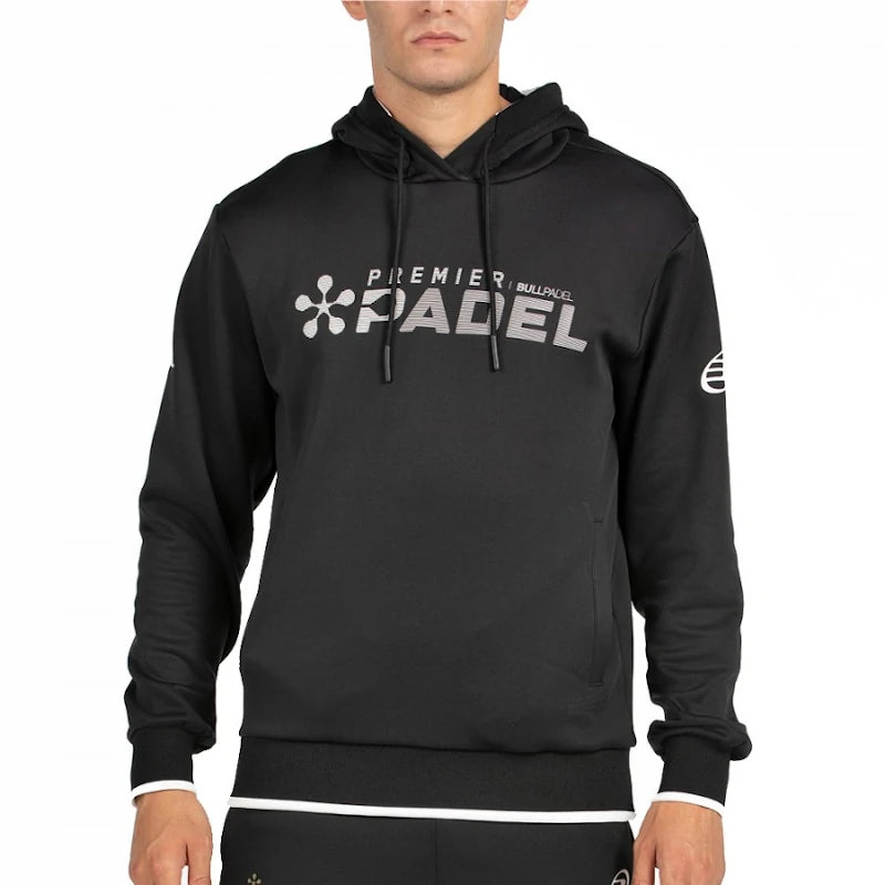 Sudadera Bullpadel Piatro Negro 2026