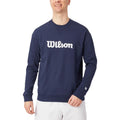 Sudadera Wilson Teams Crewneck Classic Navy Script