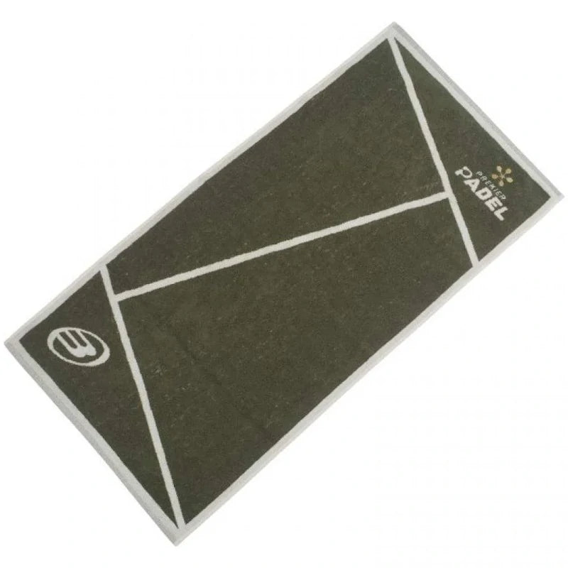 Toalla Bullpadel Premier Padel 100x50 Kaki/Crudo