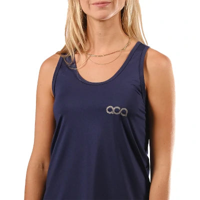 Camiseta Aca Padel Top Competition Azul Oscuro