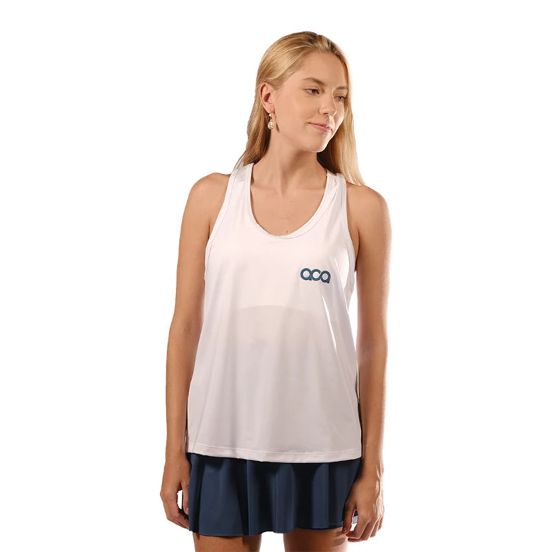 Camiseta Aca Padel Top Competition Blanco