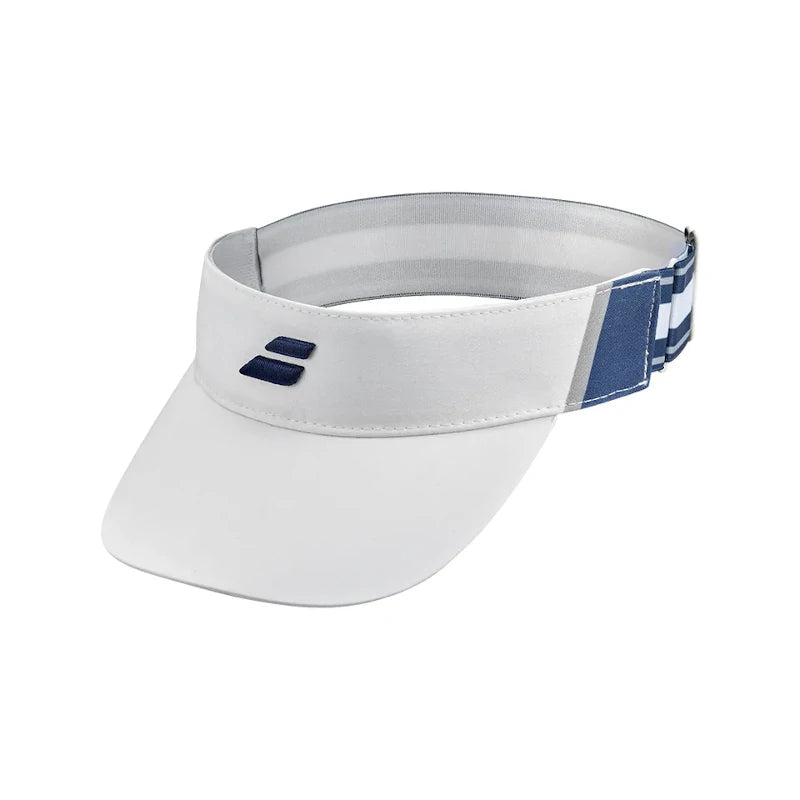 Visera Babolat Elastic Visor Blanco/Azul 2025