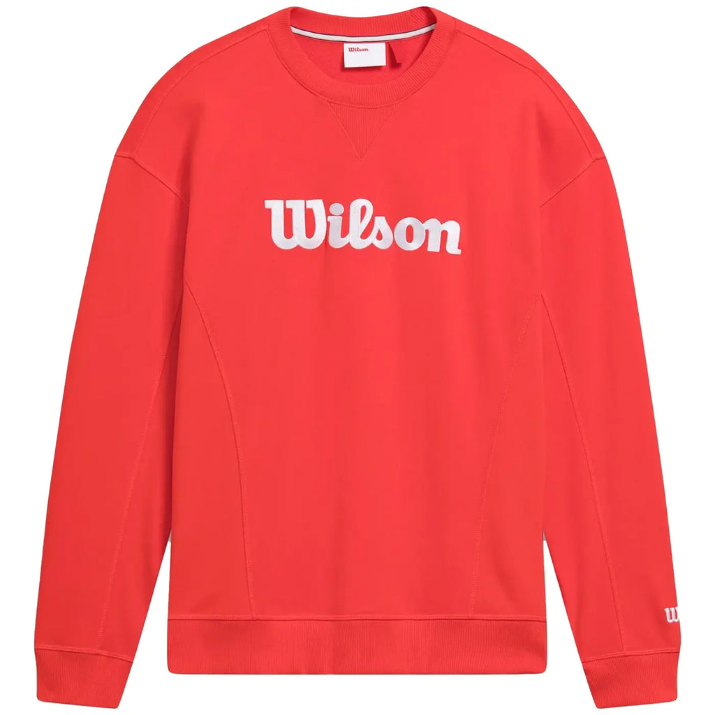 Sudadera Wilson Infrared Padel Team CrewNeck