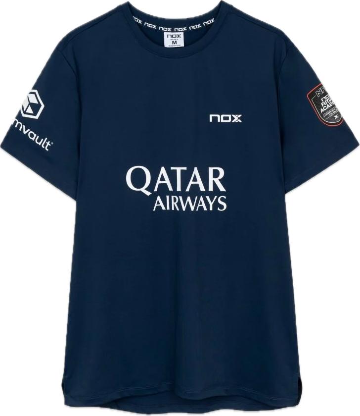 Camiseta Sponsors Nox Agustin Tapia 2026 Azul Marino