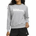 Sudadera Wilson Crewneck Gris Mujer