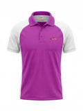 Polo EsPadel Morado/Blanco