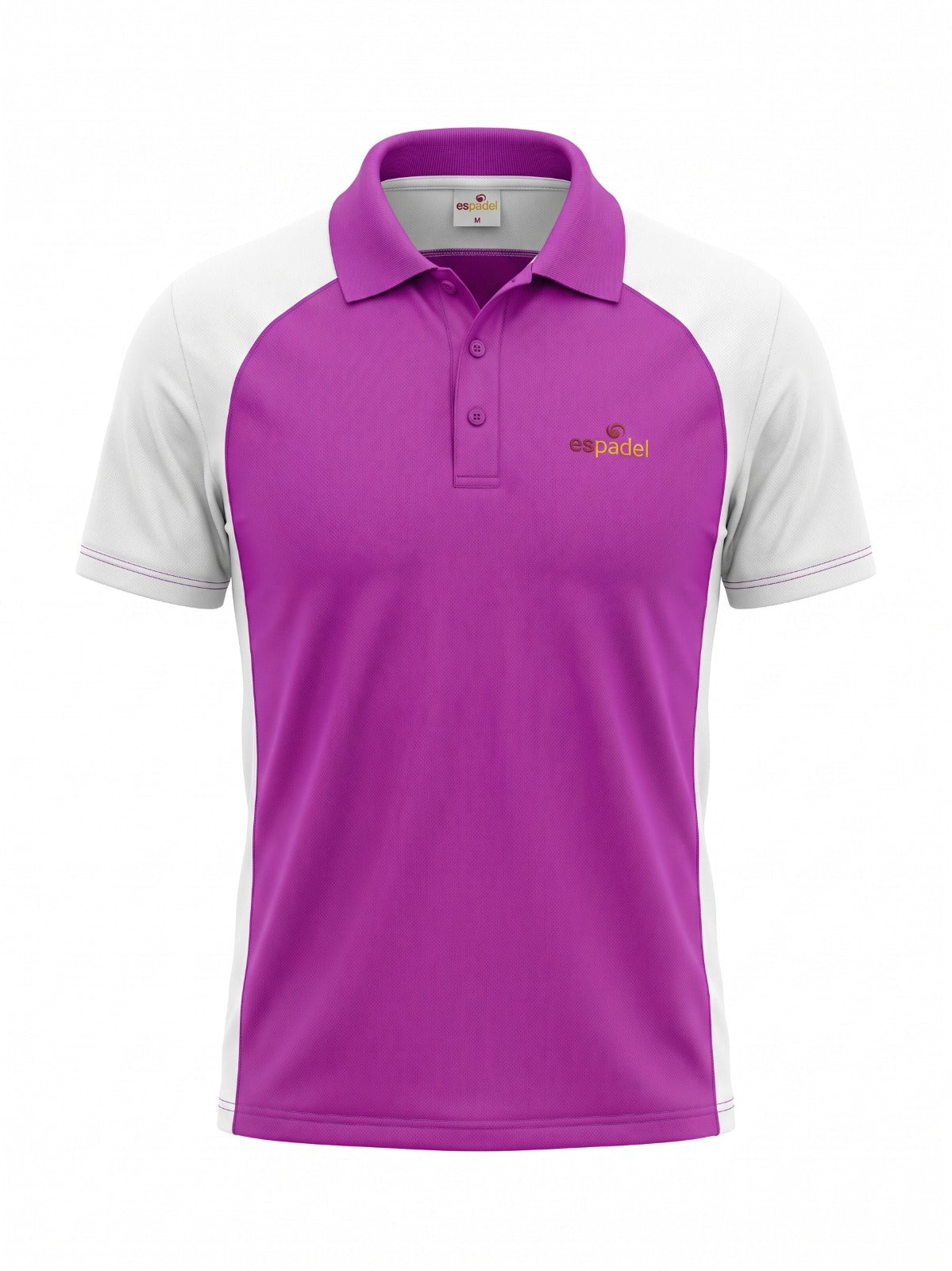 Polo EsPadel Morado/Blanco