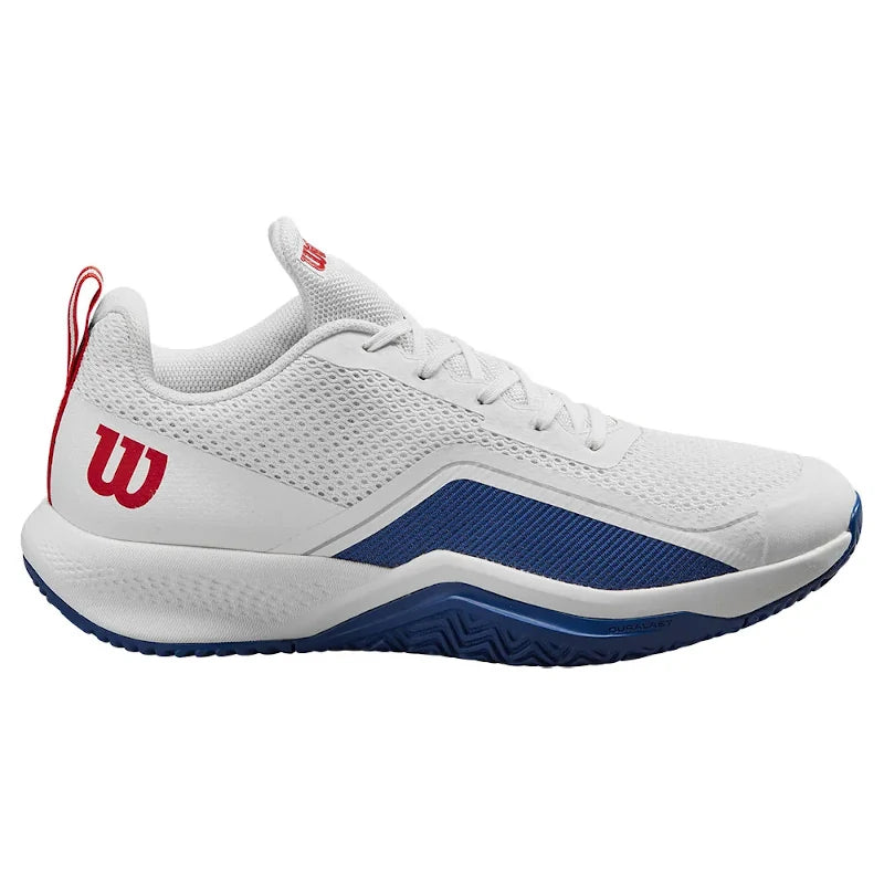 Wilson Rush Pro Lite Blanco/Azul/Rojo 2025