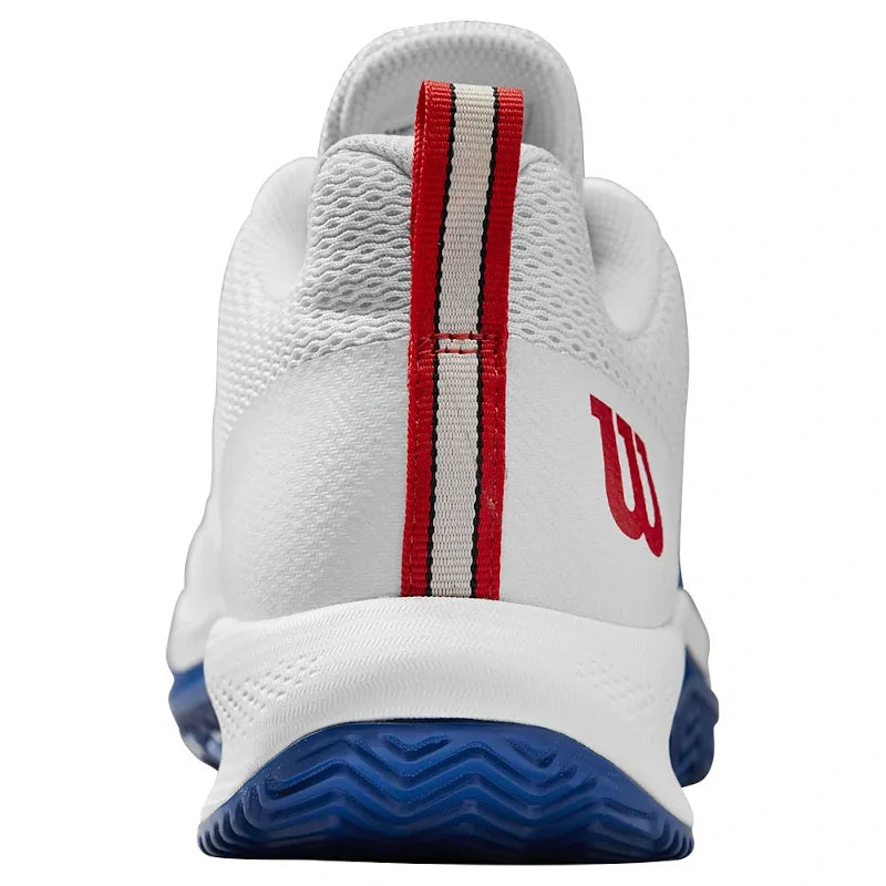 Wilson Rush Pro Lite Blanco/Azul/Rojo 2025