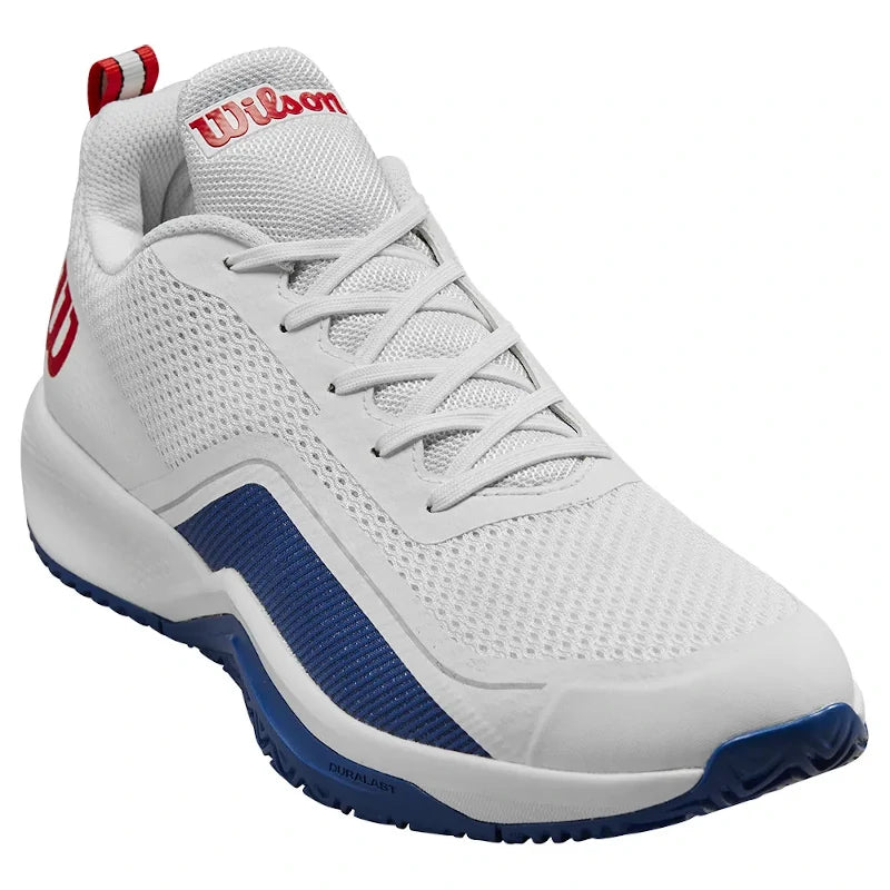 Wilson Rush Pro Lite Blanco/Azul/Rojo 2025
