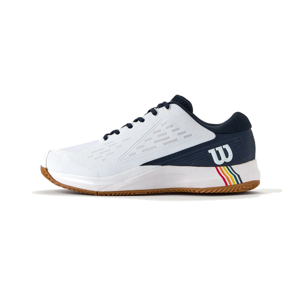 Zapatillas Wilson Rush Pro Ace Clay RG White/Navy Blazer/ Gum1a 2025