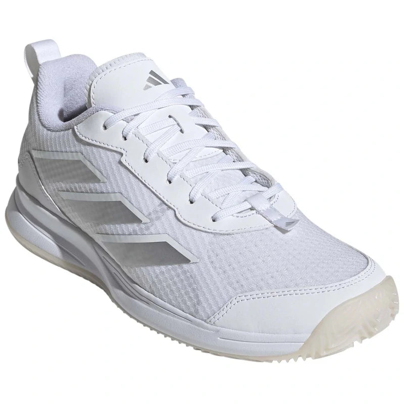 Zapatillas Adidas Avaflash Clay Plata-Blanco