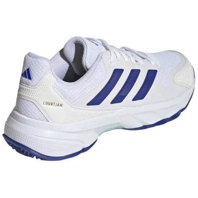 Zapatillas Adidas Courtjam Control M Blancas/Azul Oscuro