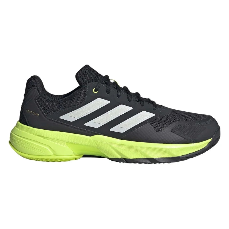 Zapatillas Adidas Courtjam Control M Clay Carbon/Zero Met./Lucid Lemon