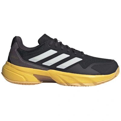 Zapatillas Adidas Courtjam Control M Negro-Amarillo 2024