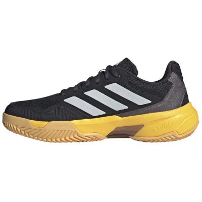 Zapatillas Adidas Courtjam Control M Negro-Amarillo 2024