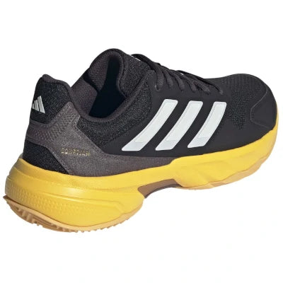 Zapatillas Adidas Courtjam Control M Negro-Amarillo 2024