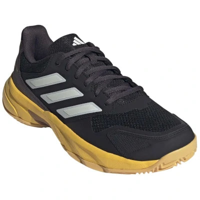 Zapatillas Adidas Courtjam Control M Negro-Amarillo 2024