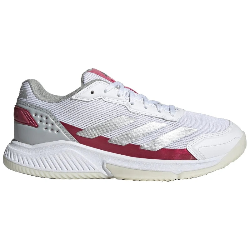 Adidas Courtquick Padel W Ftwr White/Silver Met./Lucid Pink