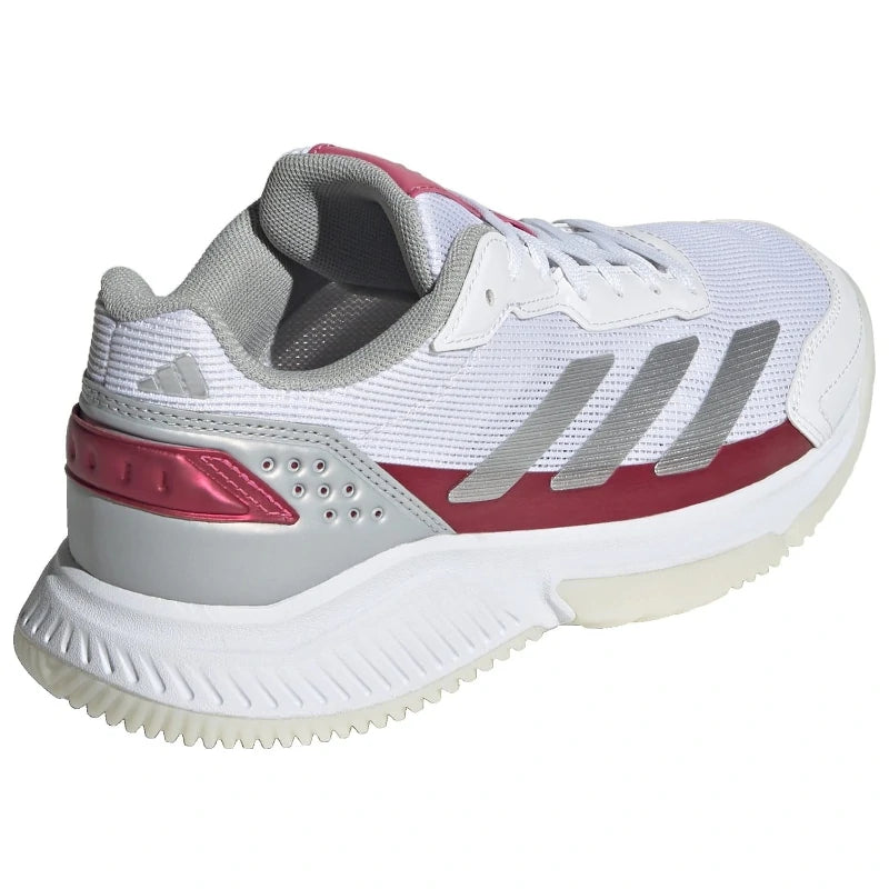 Adidas Courtquick Padel W Ftwr White/Silver Met./Lucid Pink