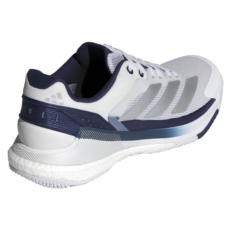 Zapatillas Adidas Crazyquick Boost Padel M White/Silver Met./Dark Blue 2026