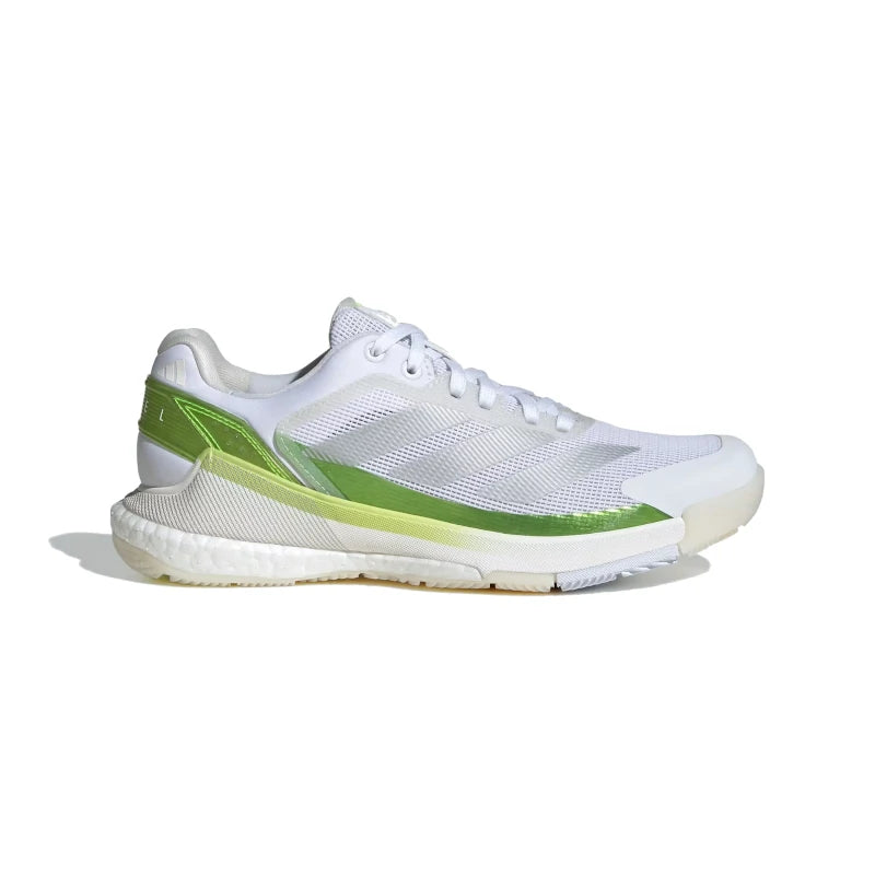 Zapatillas Adidas Crazyquick Boost Padel W Blancas/Verdes 2025