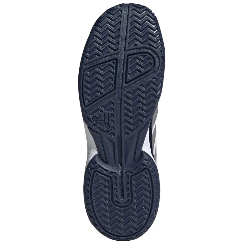 Zapatillas Adidas Crazyquick Padel Kids White/Silver Met./Dark Blue 2026