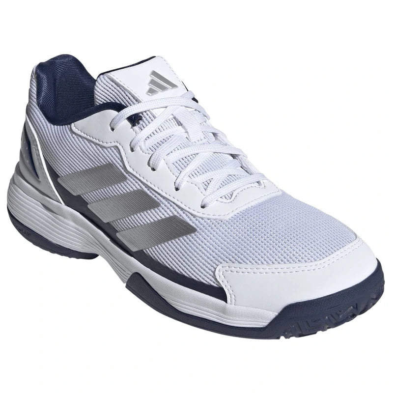 Zapatillas Adidas Crazyquick Padel Kids White/Silver Met./Dark Blue 2026